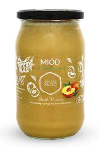 Miód z brzoskwinią 1,05kg Miód z brzoskwinią 1,05kg