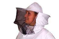 Kapelusz pszczelarski z tkaniną z tyłu (z okienkiem) Kapelusz pszczelarski z tkaniną z tyłu (z okienkiem)