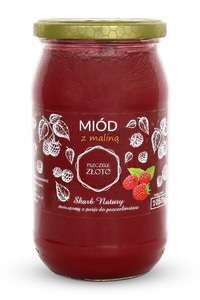 Miód z maliną 1,05 kg Miód z maliną 1,05 kg