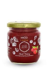 Miód z maliną 0,5kg Miód z maliną 0,5kg