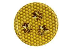 Nakrętka fi82/6 Trzy pszczółki - 50 szt Nakrętka fi82/6 Trzy pszczółki - 50 szt