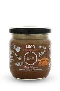 Miód z cynamonem 0,5kg Miód z cynamonem 500g Pszczele Złoto Łukasiewicz®