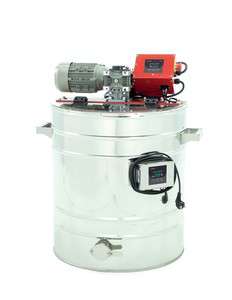 Urządzenie do kremowania miodu 100L z płaszczem grzewczym (na dekrystalizatorze), sterowanie automatyczne, zasilanie 400V Urządzenie do kremowania miodu 100L z płaszczem grzewczym (na dekrystalizatorze), sterowanie automatyczne, zasilanie 400V