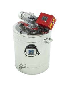 Urządzenie do kremowania miodu 200 l, z płaszczem grzewczym (na dekrystalizatorze), sterowanie automatyczne, zasilanie 230V Urządzenie do kremowania miodu 200 l, z płaszczem grzewczym (na dekrystalizatorze), sterowanie automatyczne, zasilanie 230V