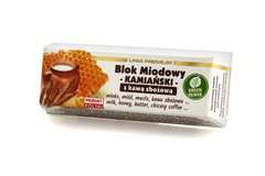 Blok Miodowy Kamiański z Kawą Zbożową 50g Premium Blok Miodowy Kamiański z Kawą Zbożową 50g Premium