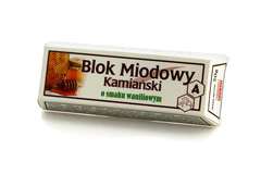 Blok Miodowy Kamiański o smaku wanilii 50g Blok Miodowy Kamiański o smaku wanilii 50g