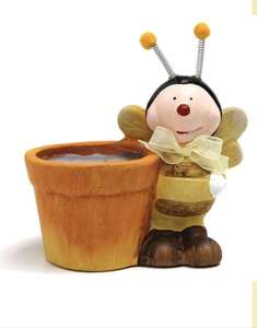 Pszczoła ceramiczna z doniczką Pszczoła ceramiczna z doniczką
