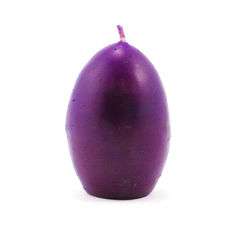 Świeca Woskowa Jajko Gładkie Fioletowe Świeca Woskowa Jajko Gładkie Fioletowe