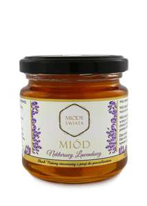 Miód Nektarowy Lawendowy 250g Miody Świata Łukasiewicz® Miód Nektarowy Lawendowy 250g Miody Świata Łukasiewicz®