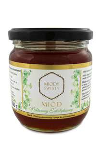 Miód Nektarowy Eukaliptusowy 0,5kg Miody Świata Miód Nektarowy Eukaliptusowy 0,5kg Miody Świata
