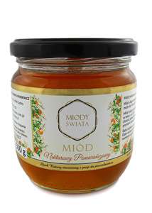 Miód Nektarowy Pomarańczowy 500g Miody Świata Miód Nektarowy Pomarańczowy 500g Miody Świata