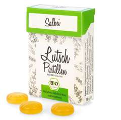 Pastylki miodowe z szałwią Pastylki miodowe z szałwią