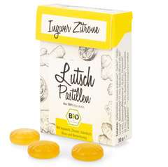 Pastylki miodowe z cytryną i imbirem Pastylki miodowe z cytryną i imbirem