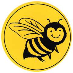 Naklejka okrągła APIMELIFERA Maxi Naklejka okrągła APIMELIFERA Maxi