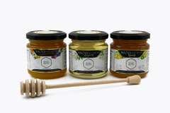 Zestaw upominkowy "Trzy miodki" Zestaw upominkowy "Trzy miodki"