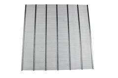 Krata odgrodowa metalowa pozioma 500x500mm Krata odgrodowa metalowa pozioma 500x500mm