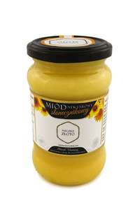 Miód Nektarowy Słonecznikowy 0,5kg Miód Nektarowy Słonecznikowy 0,5kg