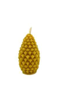 Świeca z wosku pszczelego Szyszka Świeca z wosku pszczelego Szyszka