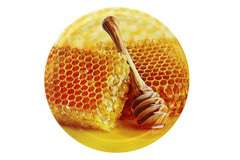 Nakrętka mała  Plaster miodu z  pałeczką opakowanie 50 szt. Nakrętka mała  Plaster miodu z  pałeczką opakowanie 50 szt.