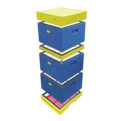 Ul styropianowy WL 10-ramkowy malowany Ul styropianowy WL 10-ramkowy malowany