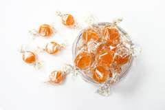 Cukierki żelki miodowe z pomarańczą opakowanie 100g Cukierki żelki miodowe z pomarańczą opakowanie 100g