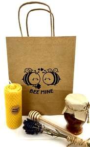 Torba papierowa mała BEE MINE pakiet 10szt Torba papierowa mała BEE MINE pakiet 10szt