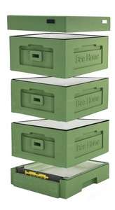 Ul styropianowy DNM/Zander z dennicą higieniczną zielony Ul styropianowy DNM/Zander z dennicą higieniczną zielony