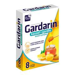 Tabletki na kaszel i gardło GARDARIN miód i cytryna 
