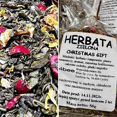 Herbata Zielona Christmas Gigft 50g Herbata Zielona Christmas Gigft 50g