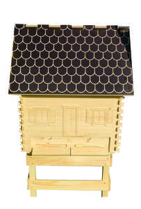 Ul WIELKOPOLSKI z nadstawką OZDOBNY domek- drewniany leżakowy Ul WIELKOPOLSKI z nadstawką OZDOBNY domek- drewniany leżakowy