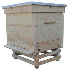 Ul wielkopolski leżakowy drewniany 15 ramkowy z nadstawką 1/2 Ul wielkopolski leżakowy drewniany 15 ramkowy z nadstawką 1/2