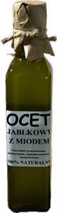 Ocet jabłkowy z miodem-100% naturalny 250ml Ocet jabłkowy z miodem-100% naturalny 250ml