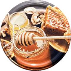 Nakrętka Fi82 słoik miodu, plaster NEW- 50szt Nakrętka Fi82 słoik miodu, plaster NEW- 50szt