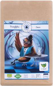 Kawa ziarnista Brazylijska Sowa EKO 200g Kawa ziarnista Brazylijska Sowa EKO 200g