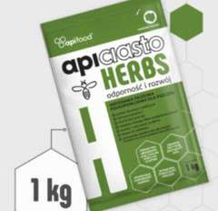 APICIASTO Herbs ciasto dla pszczół 1 kg APICIASTO Herbs ciasto dla pszczół 1 kg