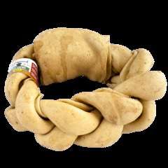 Warkocz dla psa - o smaku Masła Orzechowego Warkocz dla psa - o smaku Masła Orzechowego