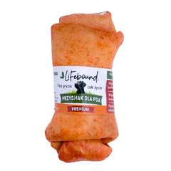 Kość dla psa wiązana 7/10 cm - o smaku Boczku Kość dla psa wiązana 7/10 cm - o smaku Boczku