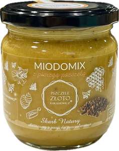 Miód z pierzgą pszczelą 500g Pszczele Złoto Łukasiewicz® Miód z pierzgą pszczelą 500g Pszczele Złoto Łukasiewicz®