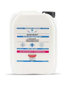 AmbroSafe 5L – Profesjonalny Płyn do Dezynfekcji Powierzchni | Kanister Ekonomiczny AmbroSafe 5L – Profesjonalny Płyn do Dezynfekcji Powierzchni | Kanister Ekonomiczny