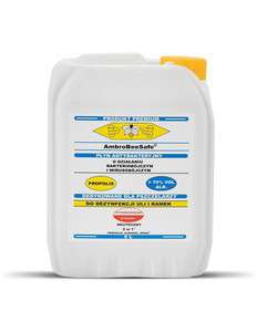 AmbroBeeSafe płyn bio- i wirusobójczy do dezynfekcji uli z propolisem 5l AmbroBeeSafe płyn bio- i wirusobójczy do dezynfekcji uli z propolisem 5l