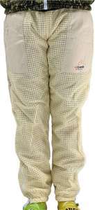 Spodnie pszczelarskie z siatki L wentylowane BEŻOWE Spodnie pszczelarskie z siatki L wentylowane BEŻOWE