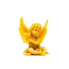 Świeca z wosku pszczelego Anioł z lirą Świeca z wosku pszczelego Anioł z lirą