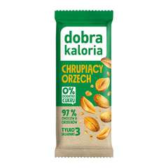 Baton Chrupiący Orzech 35g Baton Chrupiący Orzech 35g