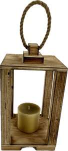 Lampion drewniany 36 cm Lampion drewniany 36 cm