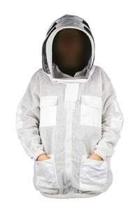 Bluza rozpinana 3XL kapelusz kosmonauta biała z wentylacją Bluza rozpinana 3XL kapelusz kosmonauta biała z wentylacją