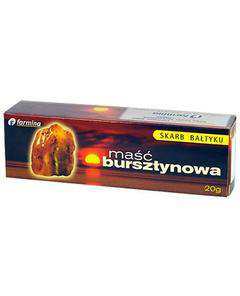 Maść bursztynowa 20g Skarb Bałtyku Maść bursztynowa 20g Skarb Bałtyku