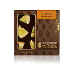 Czekolada ciemna z pomarańczą 85g Czekolada ciemna z pomarańczą 85g