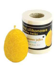 Forma silikonowa Kwiatowe jajko małe wysokość 5,5cm Forma silikonowa Kwiatowe jajko małe wysokość 5,5cm