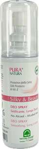 Dezodorant w sprayu z jedwabiem 100ml Naturalny Dezodorant w sprayu z jedwabiem 100ml Naturalny
