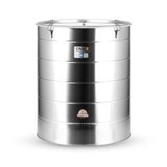 Pojemnik CAADEX 180kg CAADEX Pojemnik kwasoodporny 180 kg z uszczelką, klamrami